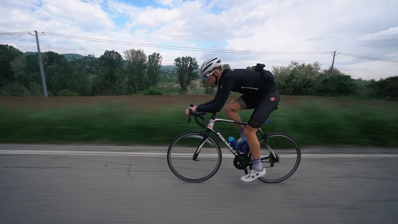 CRAZY SOLO 80KM CHASE IN ITALY GRAN FONDO