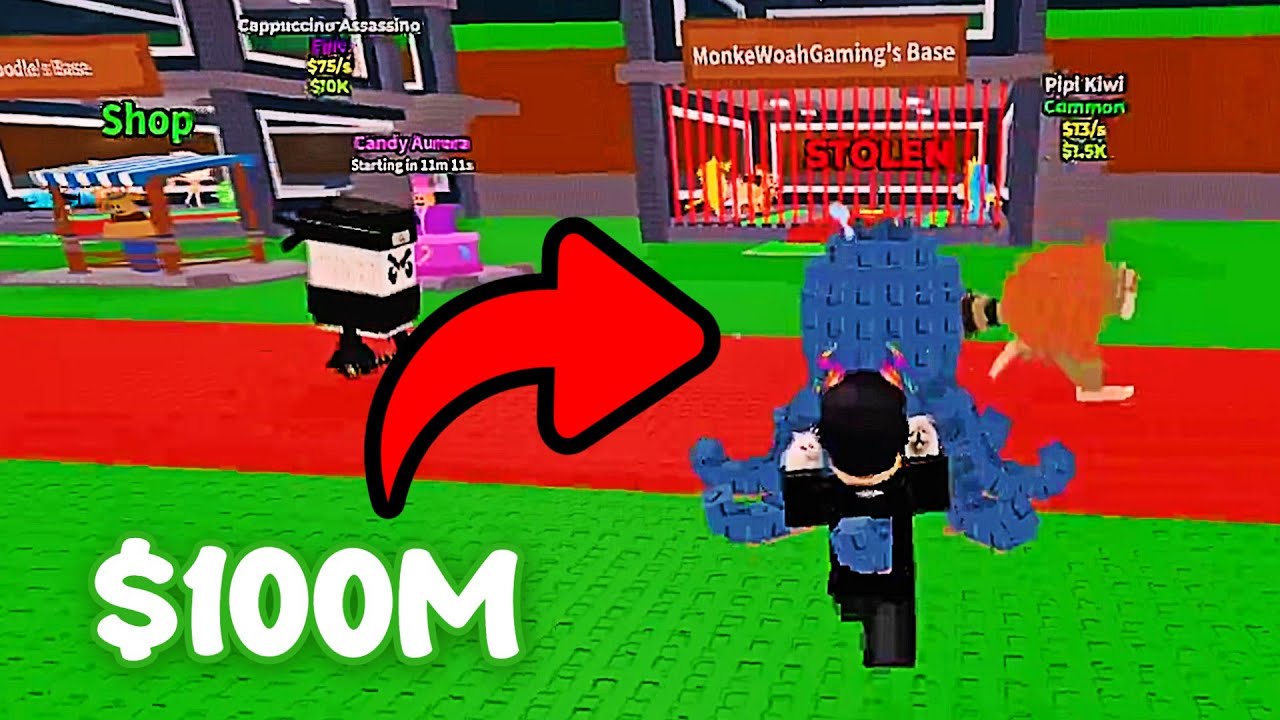 STEALING BRAINROTS in Roblox Steal a Brainrot