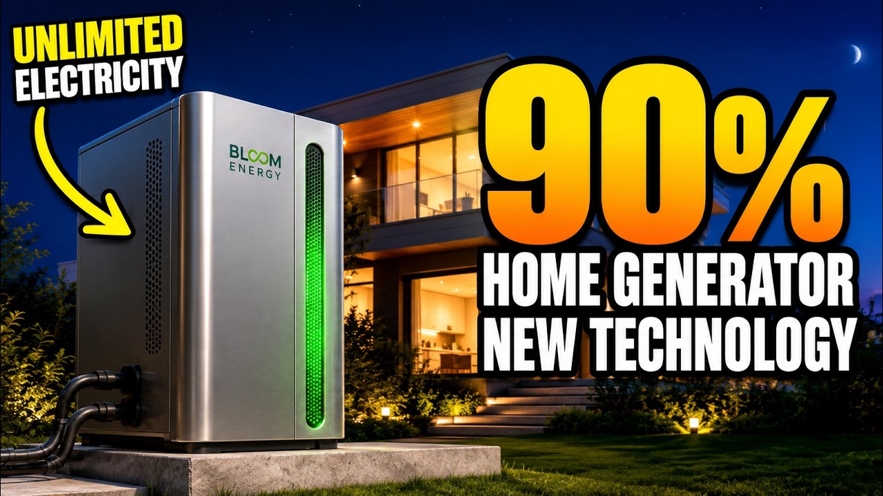 No Solar. No Wind. No Grid. This Silent Fuel Cell Powers Your Home 247