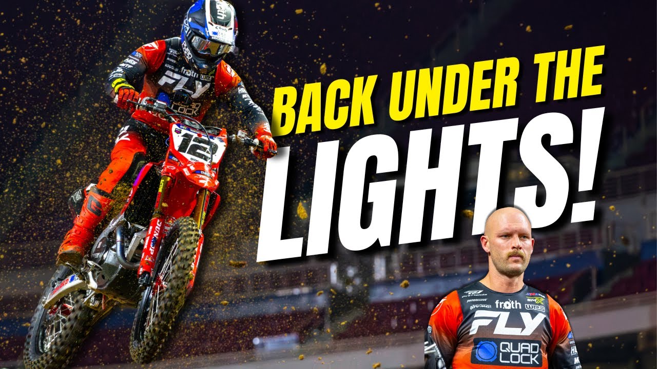 BACK UNDER THE LIGHTS | Chapter Twelve Motocross Vlog
