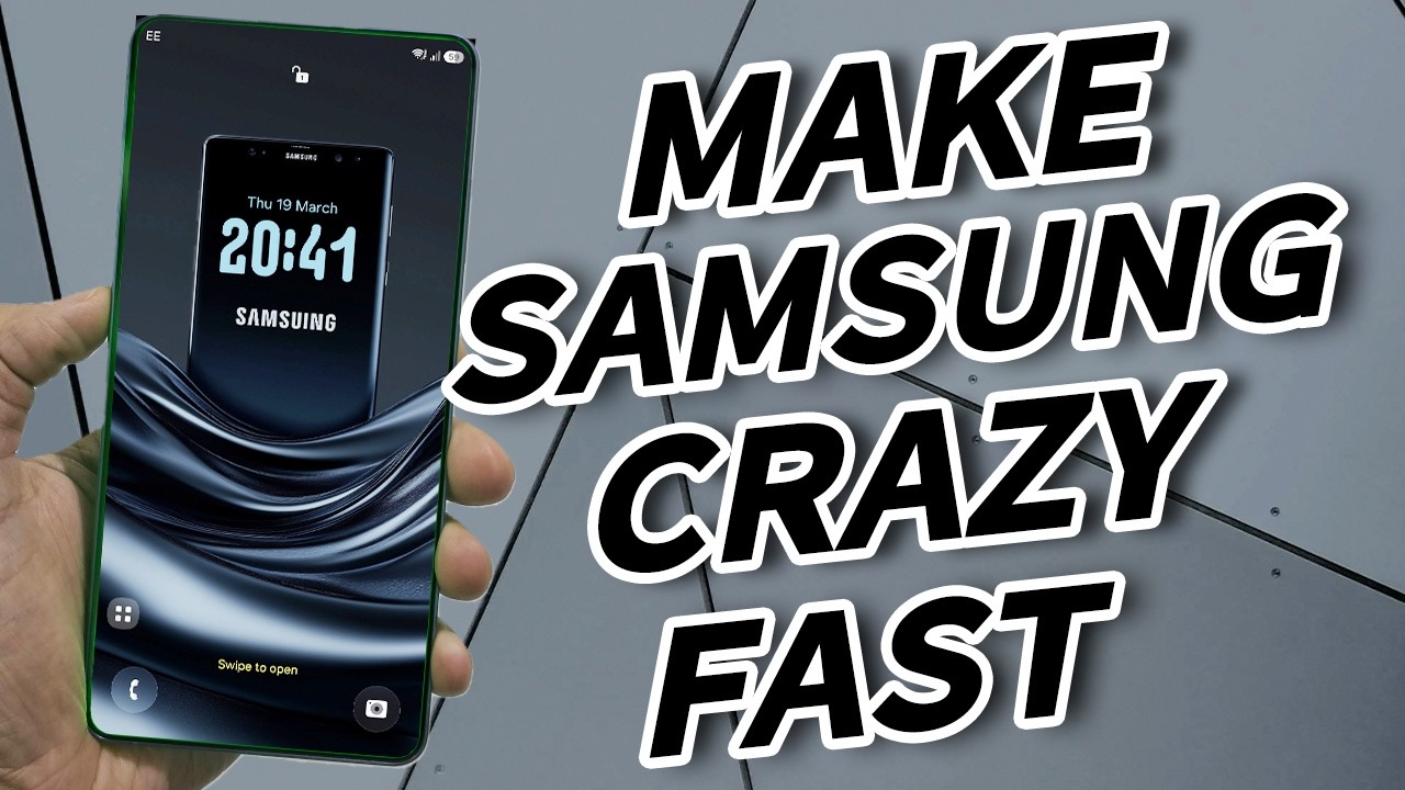Ваш Samsung работает МЕДЛЕННО&hellip; 🐢 Сделайте ЭТО, чтобы ускорить его в 2 раза 🚀 Скрытые настройки!