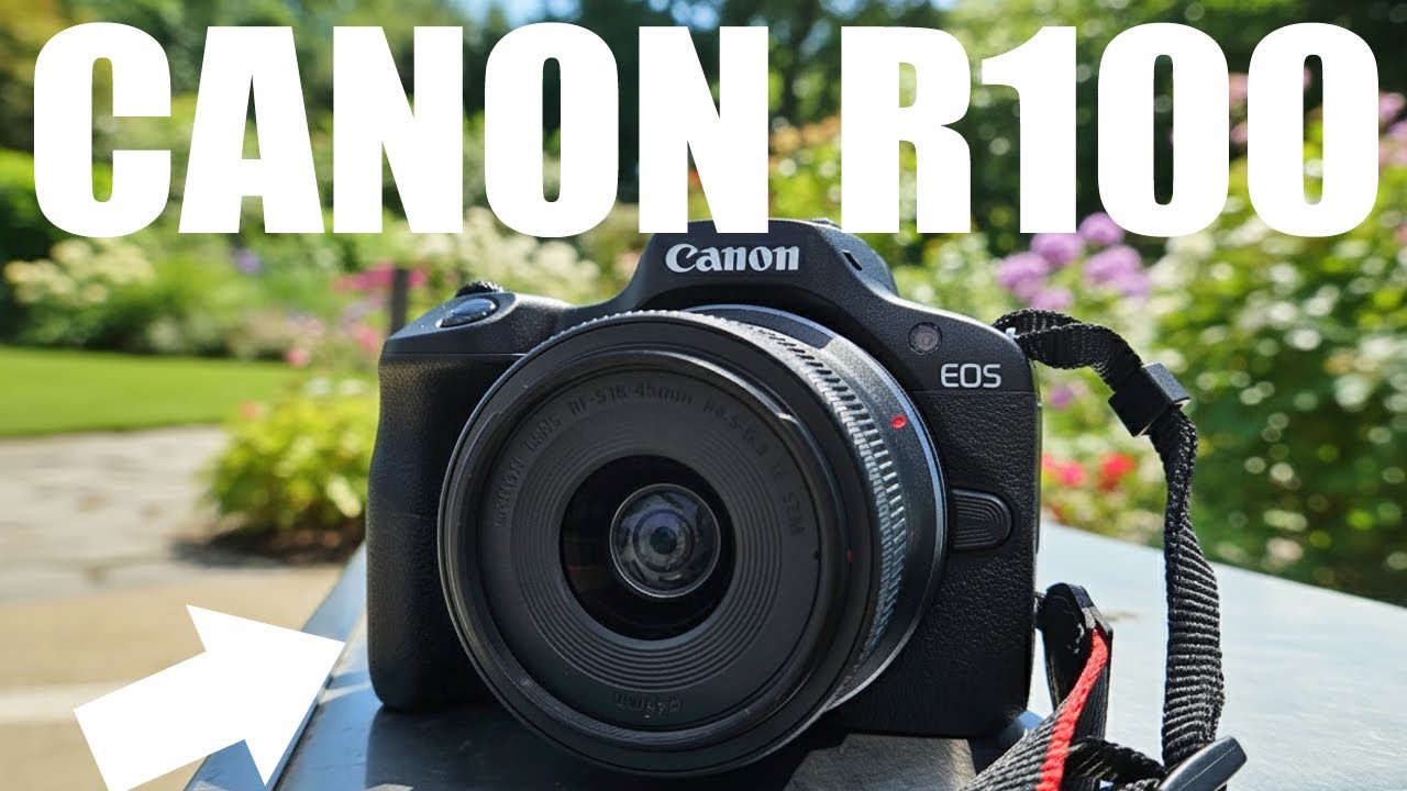 Идеальная беззеркальная фотокамера для начинающих фотографов 2026 года - Canon EOS R100