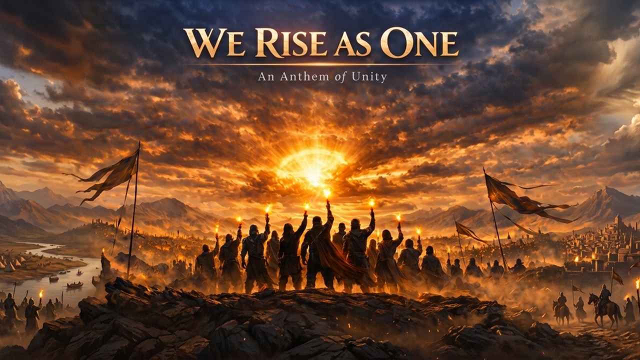 WE RISE AS ONE | Epic Cinematic Anthem for Team Spirit & Motivation (Official Audio)