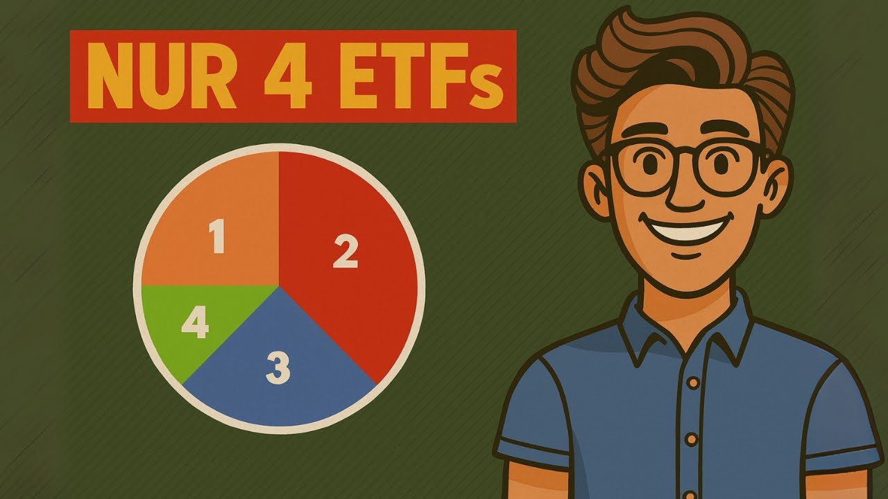 Diese 4 ETFs sind alles, was du brauchst &ndash; 99% denken zu kompliziert