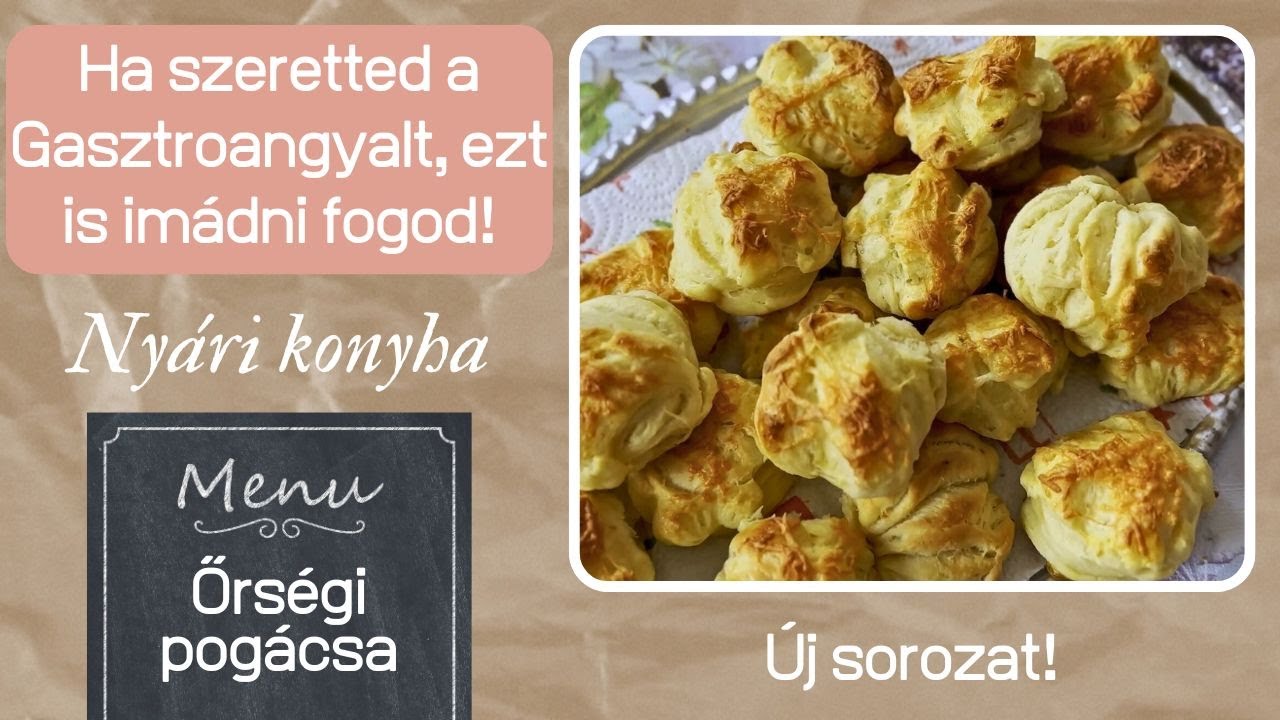 Nyári konyha - Őrségi pogácsa