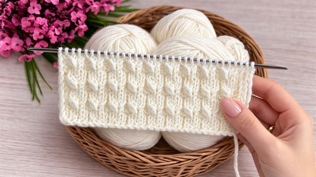 &Uuml;&ccedil; G&uuml;nde Yelek &Ouml;r&uuml;n 🩷Kolay İki Şiş &Ouml;rg&uuml; Yelek Model Desen🩷 #crochet #knitting 