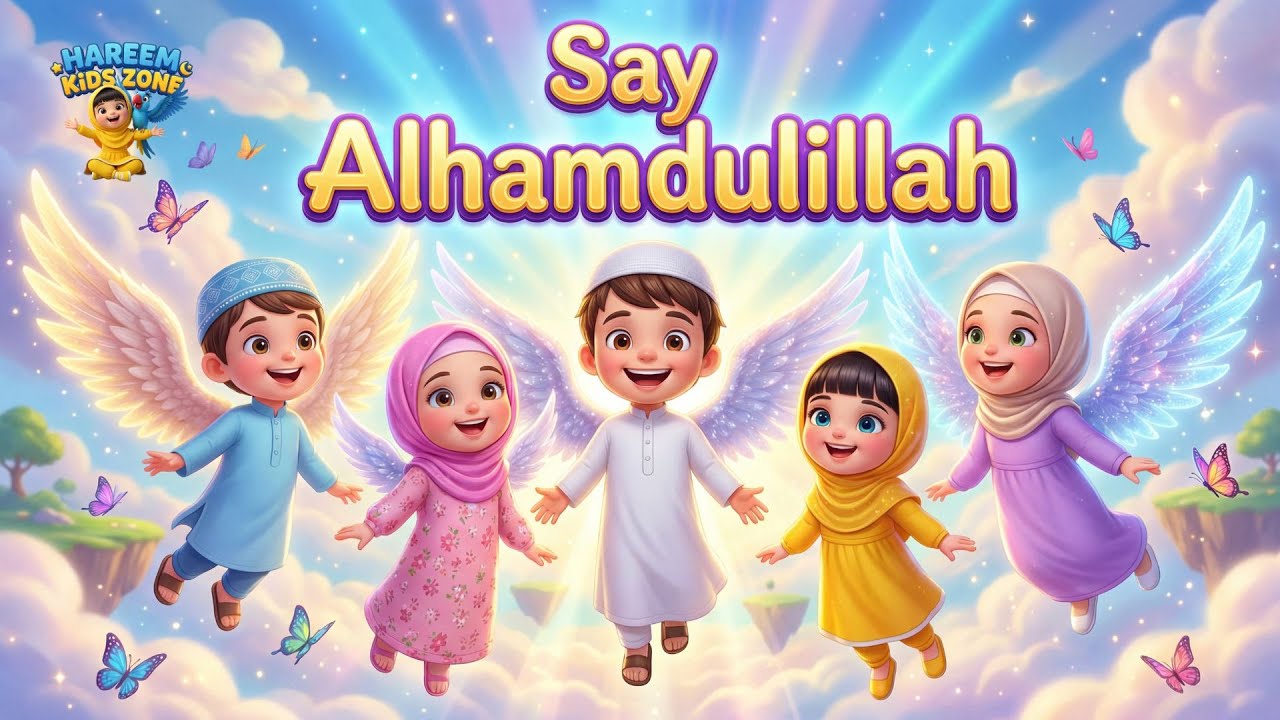 Islamic Manners for Kids | Saying SubhanAllah, Alhamdulillah, Assalamu Alaikum and JazakAllah