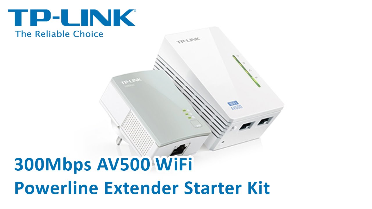 TP-LINK Powerline Extender Kit - TL-WPA4220KIT