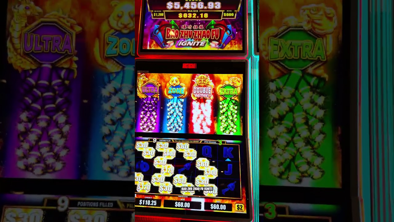 DOUBLE BONUS on a $2 denom