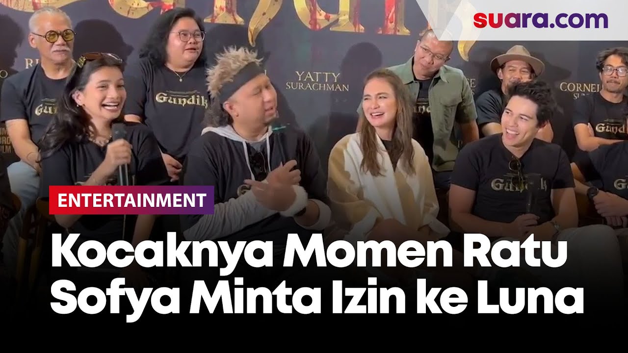 Jadi Istri Maxime Bouttier di Film Gundik, Kocaknya Momen Ratu Sofya Minta Izin ke Luna Maya