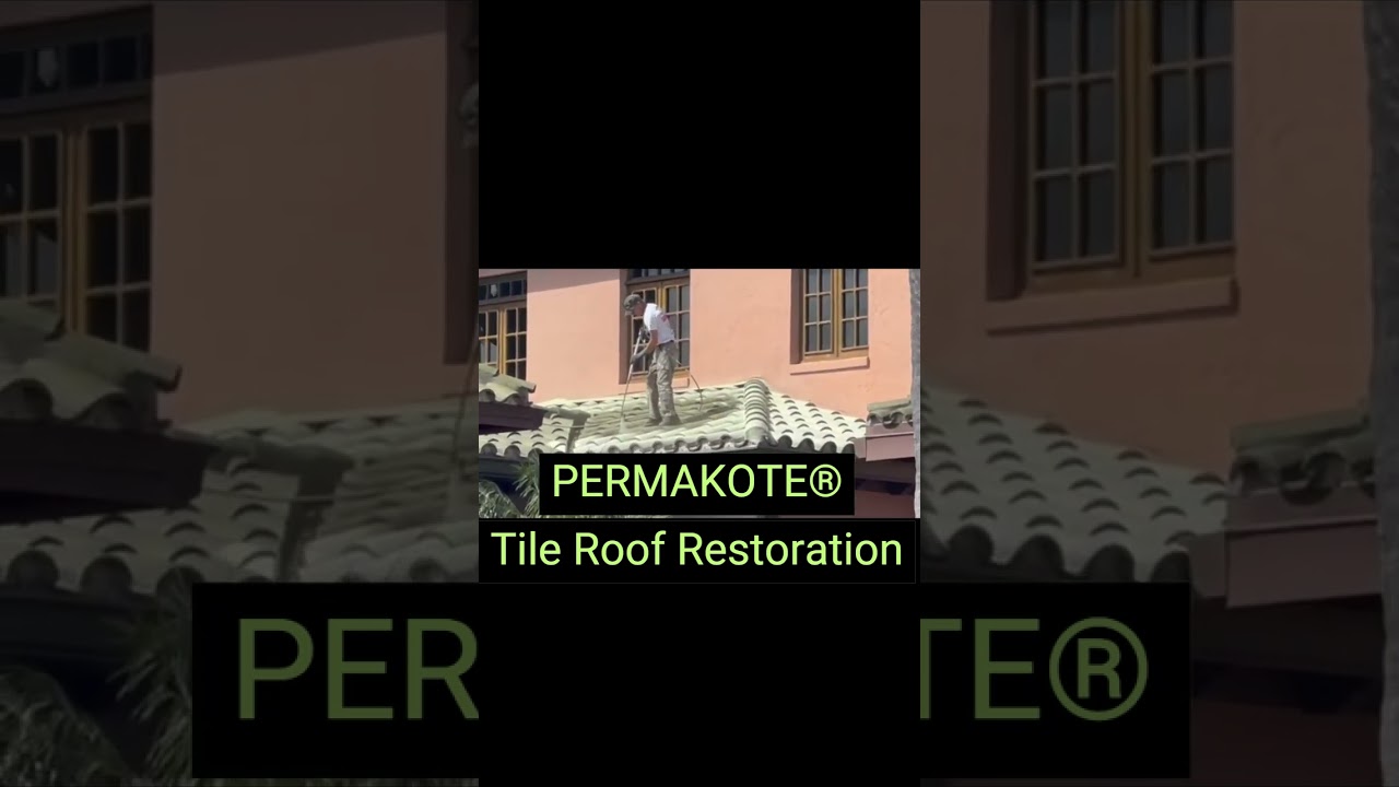 How to Paint a Tile Roof using PERMAKOTE® 