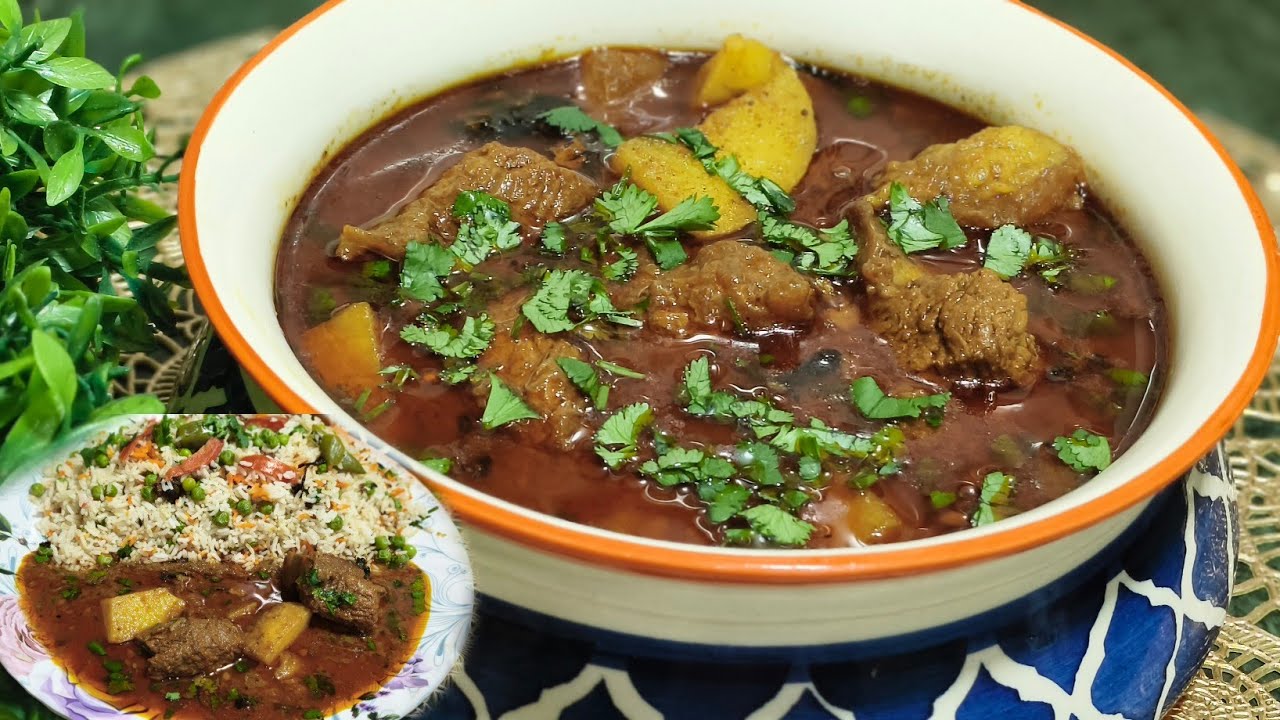 Matar pulao aur gosht ka salan ki recipe ll aur surah Yaseen ki fajilat ll