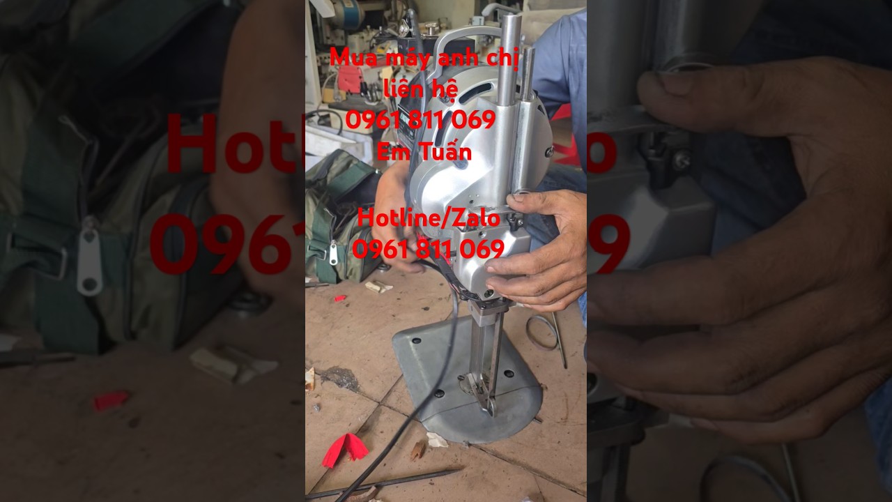Mua m&aacute;y  cắt vải đứng anh chị li&ecirc;n hệ 0961 811 069 Em Tuấn #maycatvai