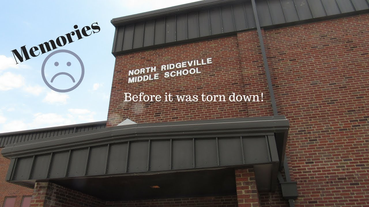 North Ridgeville Middle School Before it Was Torn Down (Crazy!)