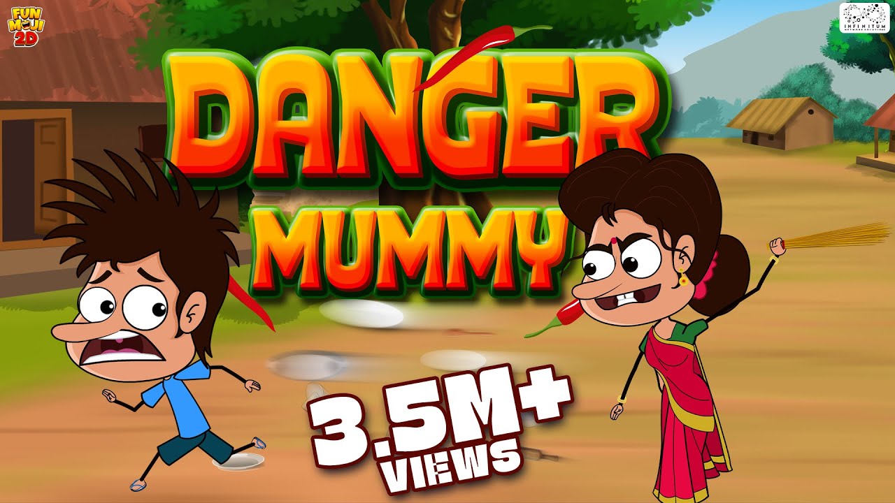 Danger Mummy | mom son comedy | Mama Alludu | Village Comedy | Funmoji 2D | Infinitum
