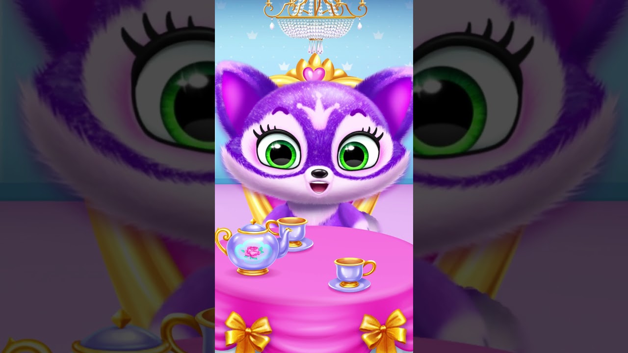 Tea Party With Princess and Eggy!👑 #fluvsies