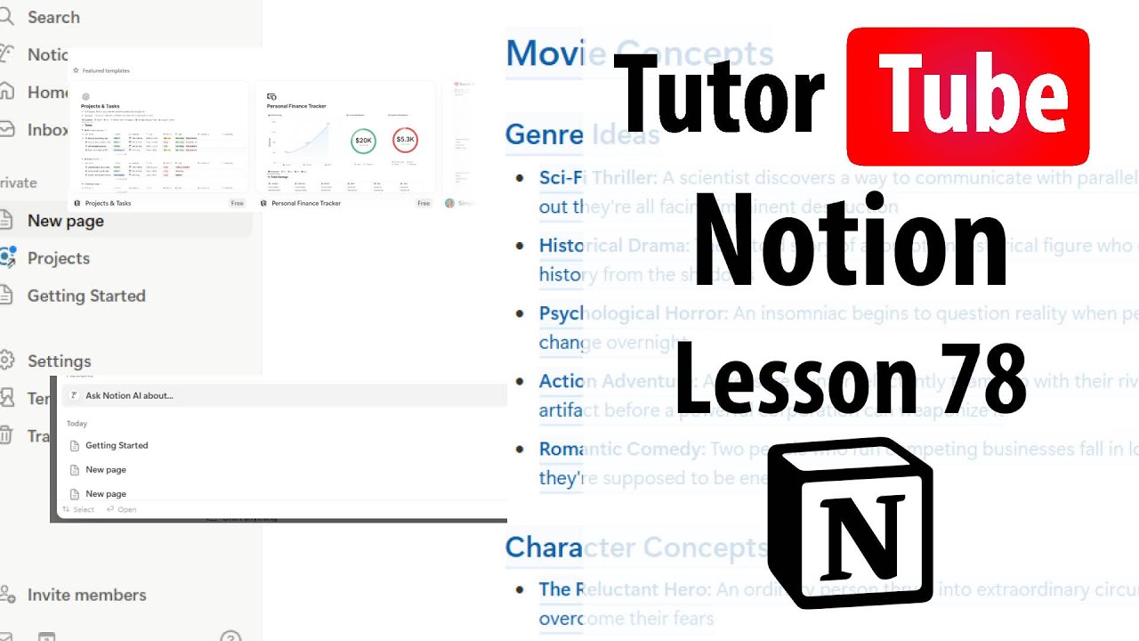 Notion - Lesson 78 - Block Equation