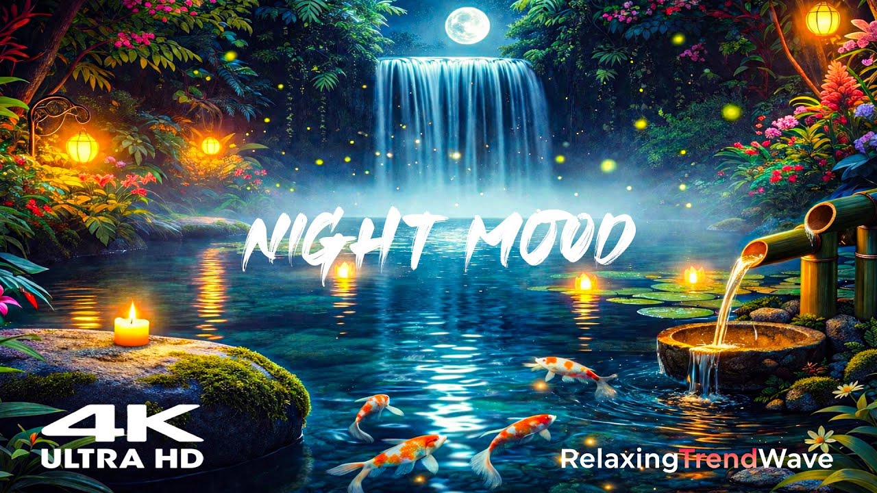 🌿Beautiful Night Mood  Relaxing Music Help Calming the Soul, Deep Sleep, Reduce Anxiety