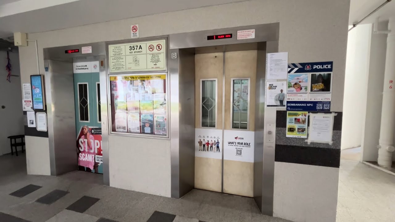 [Sembawang] Blk 357A - Fujitec lifts