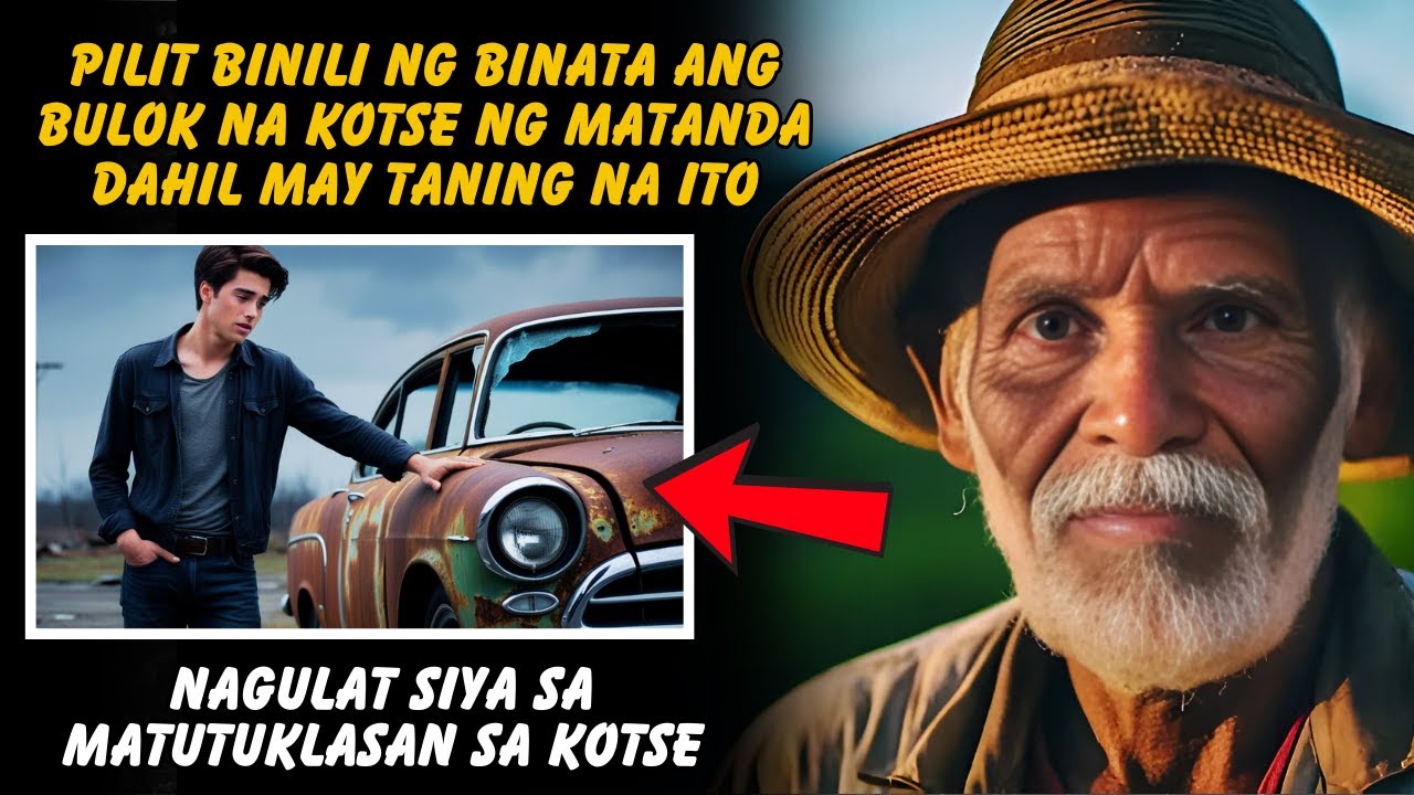 PILIT BINILI NG BINATA ANG BULOK NA KOTSE NG MATANDA DAHIL MAY TANING NA ITO | INSPIRING STORY
