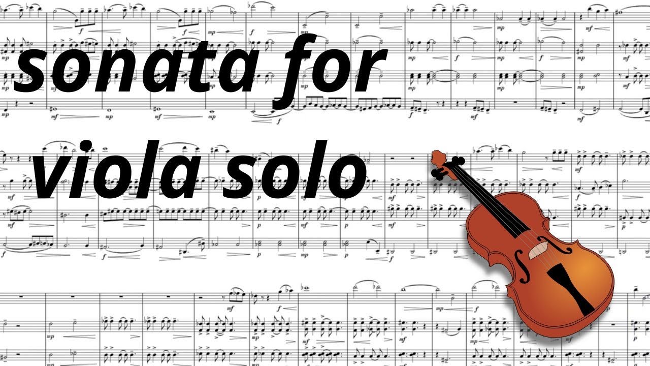 Sonata 🩸Viola from FLETA POLO, moderato (1/4), ASHAN PILLAI, violist