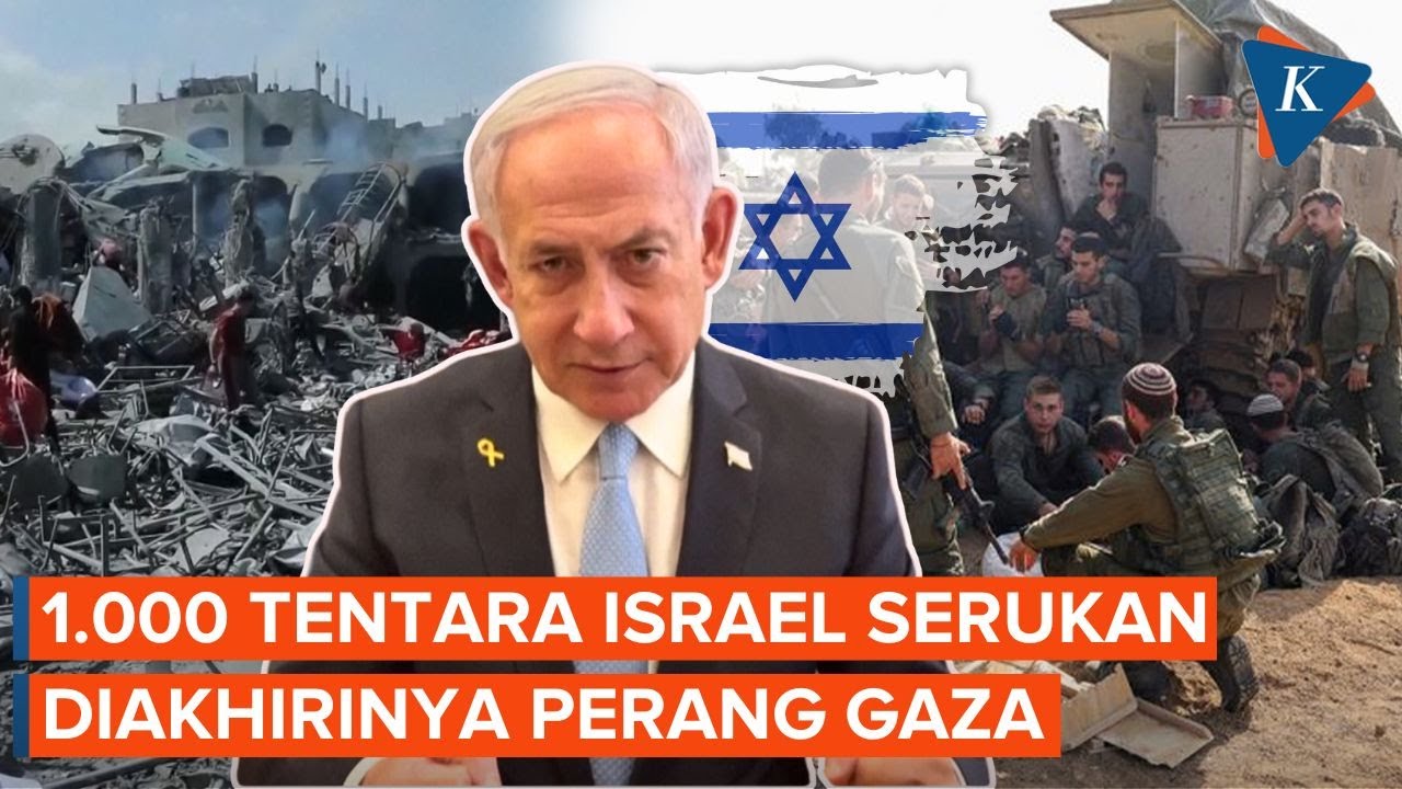 1.000 Tentara Israel Tuntut Netanyahu Hentikan Perang