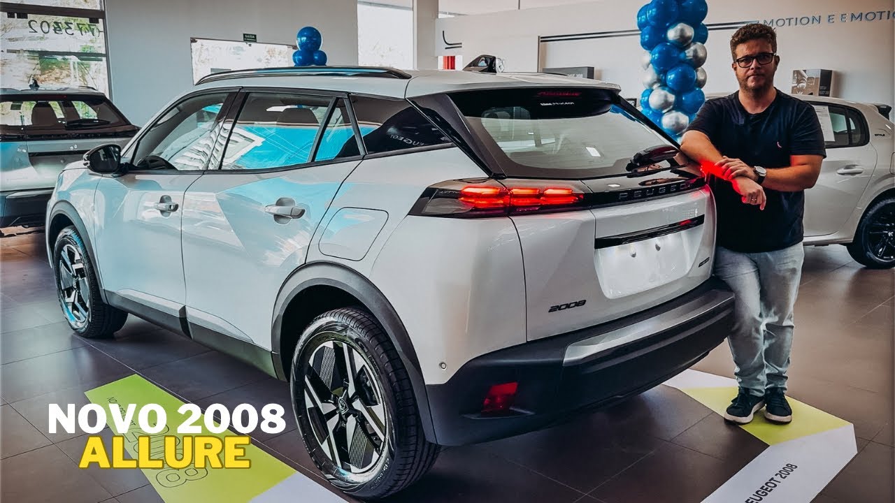 NOVO PEUGEOT 2008 ALLURE 2025 EM DETALHES - VERSÃO INTERMEDIÁRIA