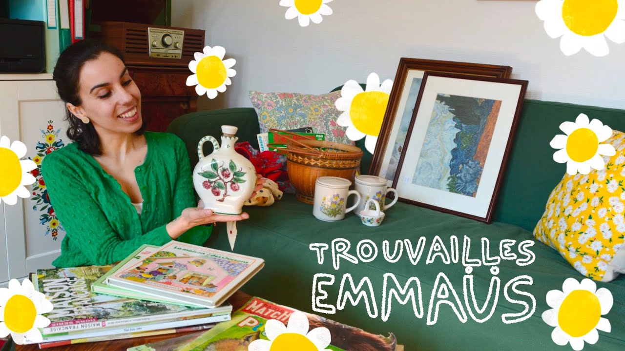 Un tour en boutique solidaire - Mes trouvailles Emmaüs