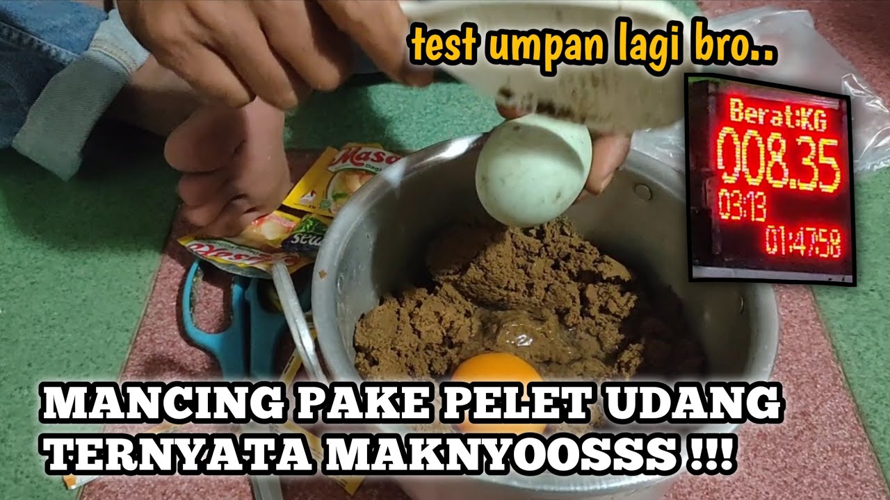 UMPAN PELET UDANG GALATAMA LELE