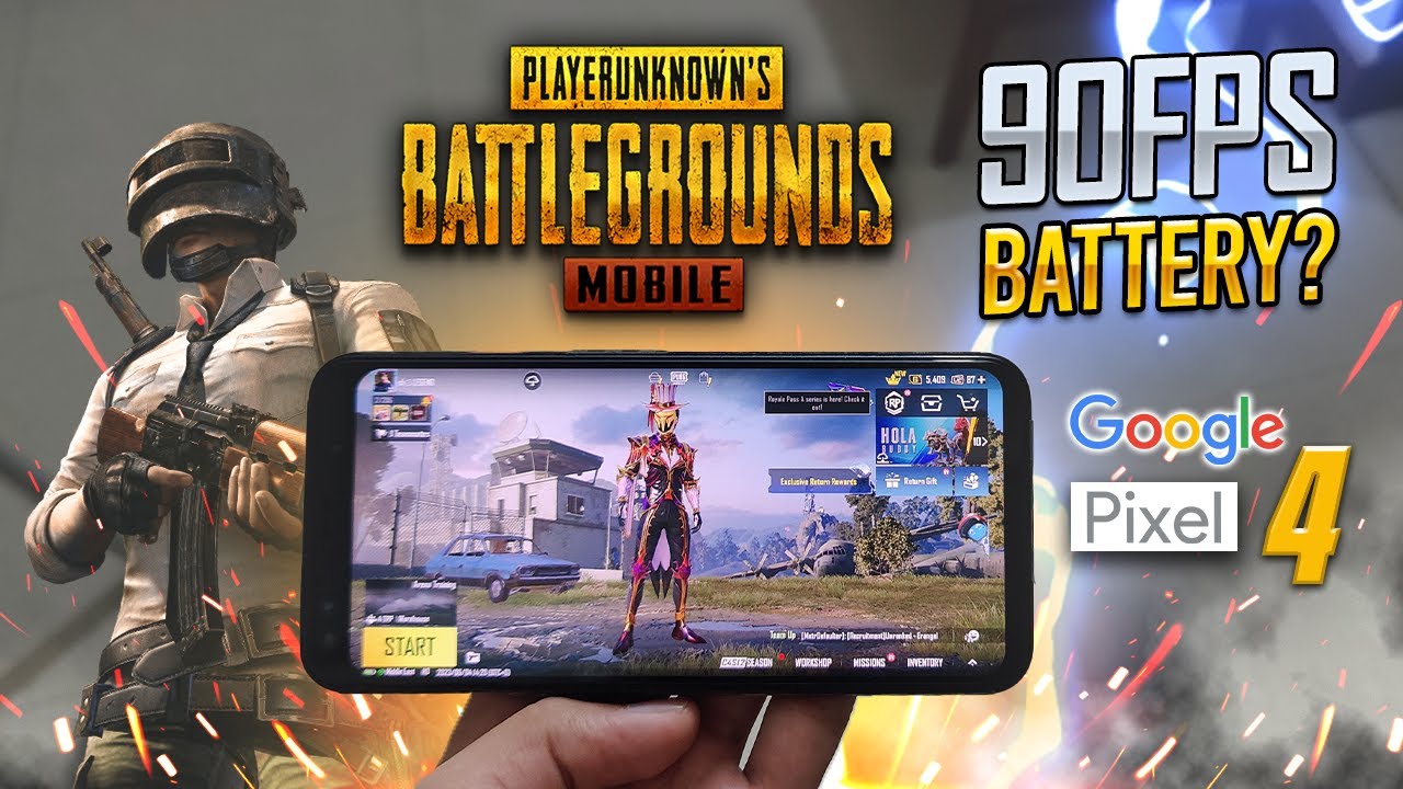 Google Pixel 4 Pubg Test I Pixel 4 Battery Gaming Review | Snapdragon 855