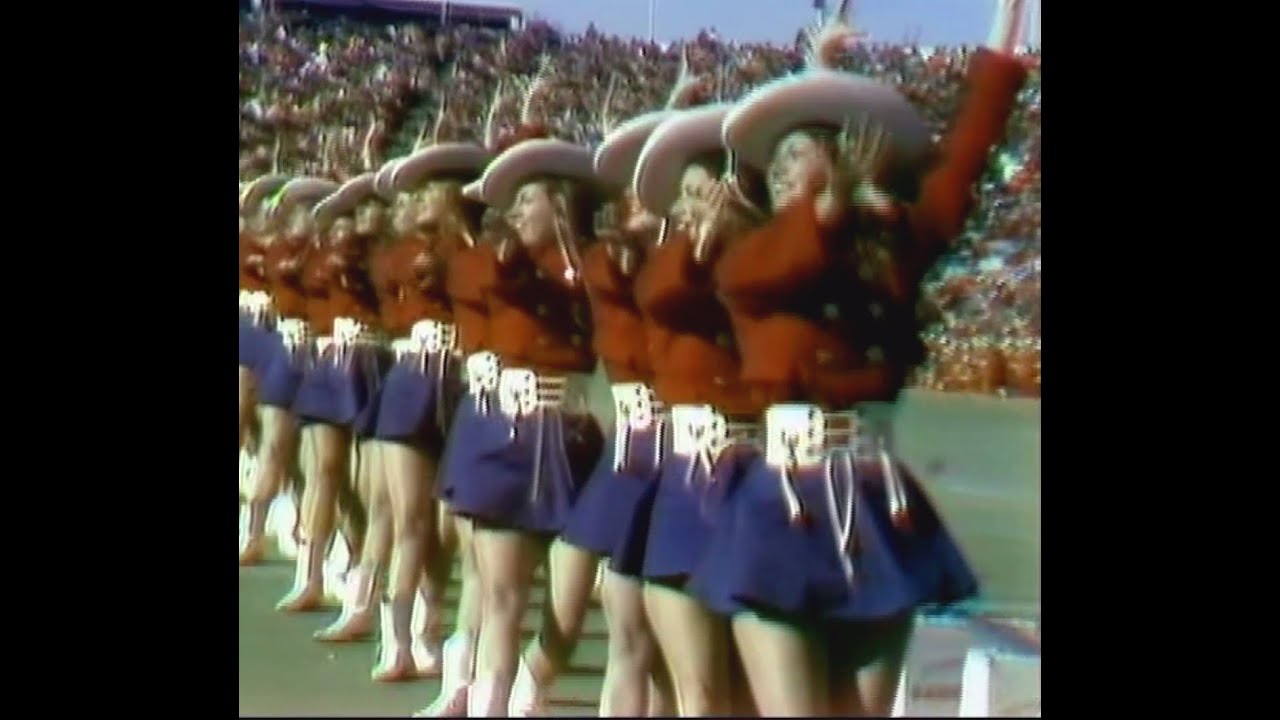 1974 Cotton Bowl Halftime Show with the Kilgore Rangerettes and the Texas Longhorn Marching Band