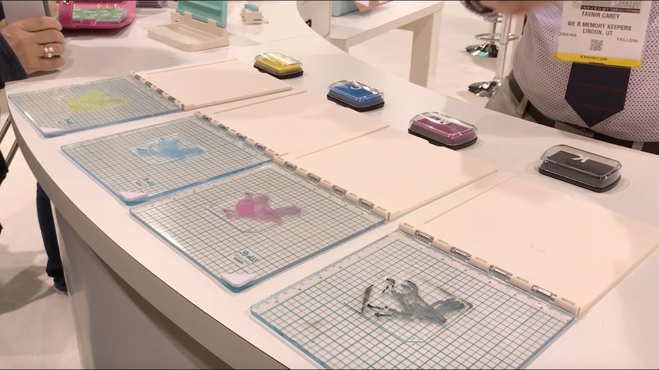WRMK - Precision Press with the CMYK Stamps - Creativation - CHA 2017