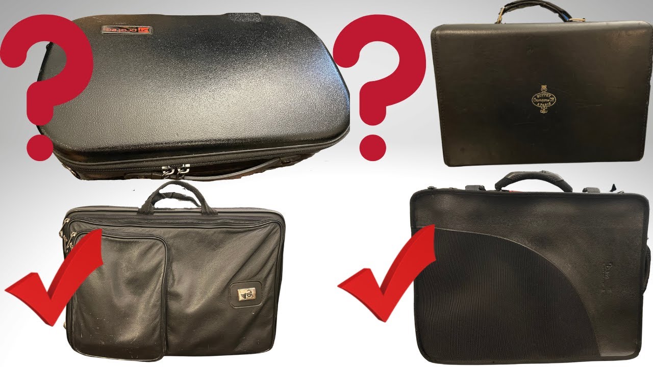 clarinet case war  - BAM, Marcus Bonna, ProTec compared after 5 years of use
