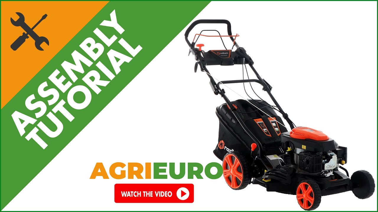 Redback S463VHY-T6 Self-propelled Lawn Mower - 4 in 1 - 45 cm Cutting Width - Assembly tutorial