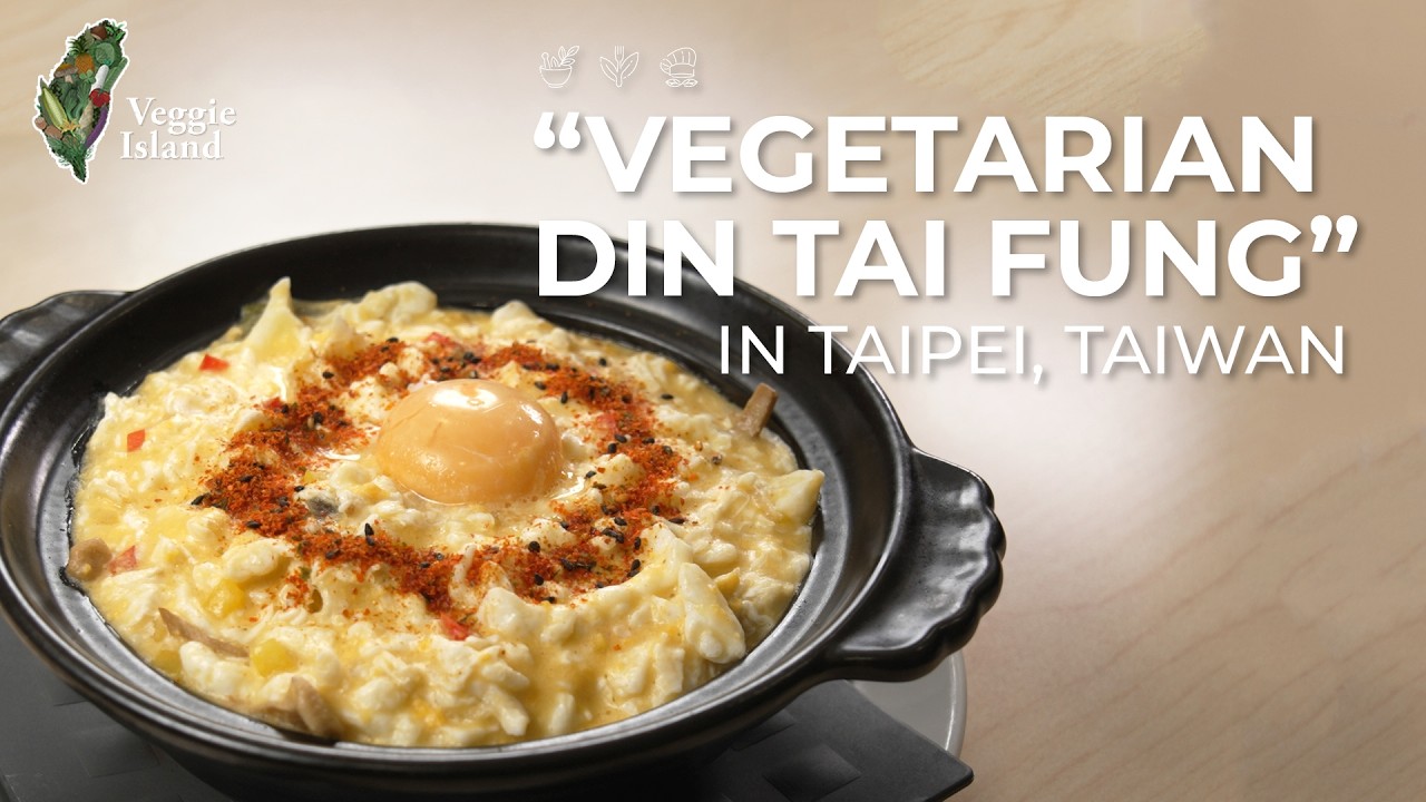 Trying the Best Vegetarian Dim Sum Taipei Has to Offer | Veggie Island