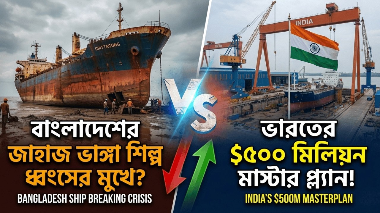 ধ্বংসের মুখে চট্টগ্রামের জাহাজ ভাঙ্গা শিল্প! ভারতের $500M মাস্টারপ্ল্যান? | Ship Breaking Bangladesh