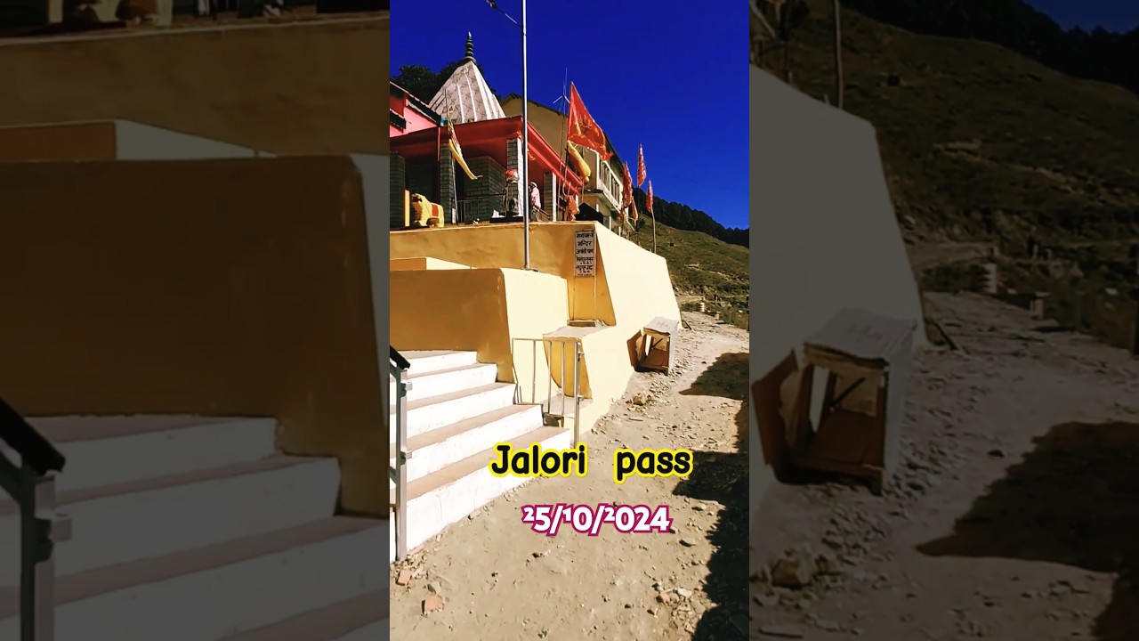 #jalori #pass #himachal #kullu #tirthanvalley #tour #25/10/2024