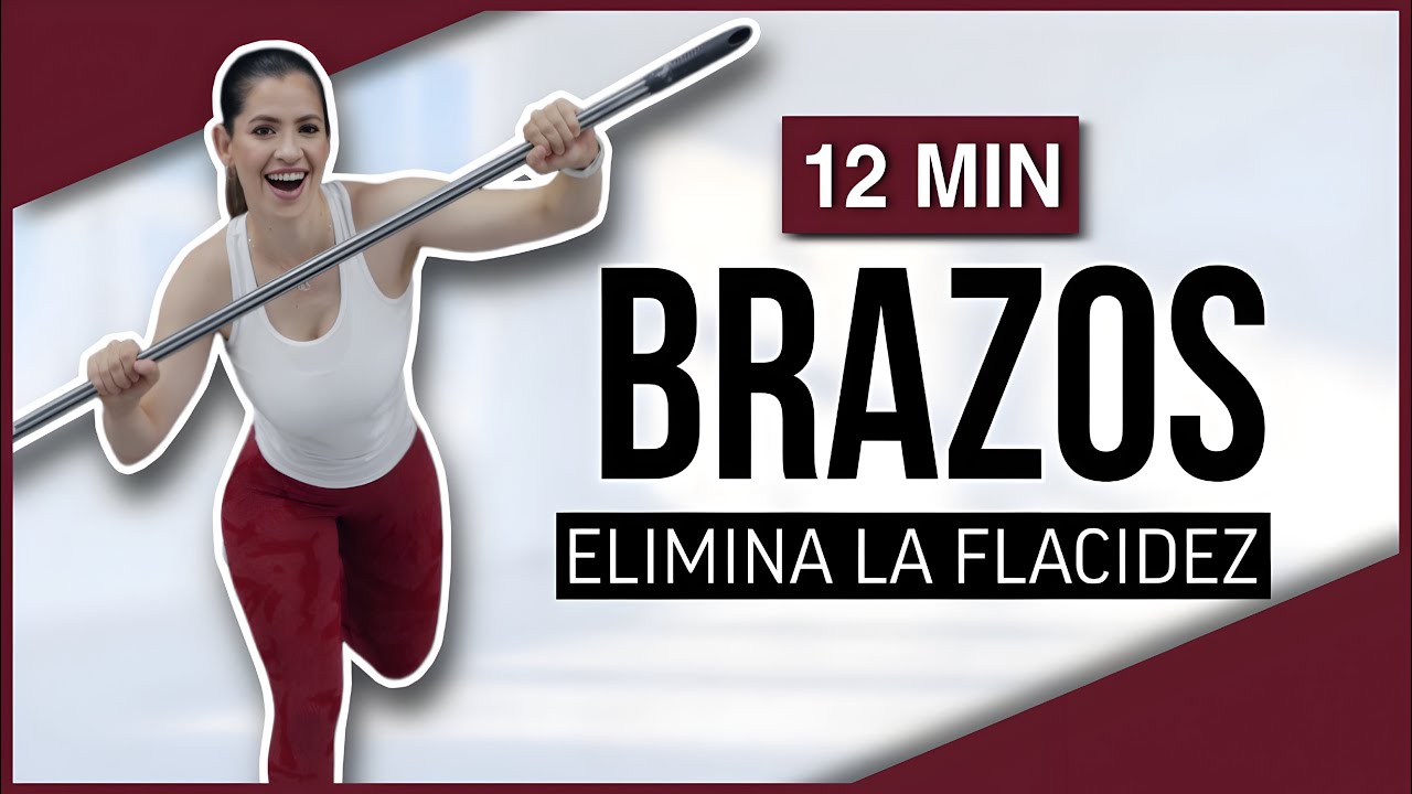 Adelgaza y Tonifica Brazos con un Palo de Escoba | Elimina la Flacidez en Casa | NatyGlossGym