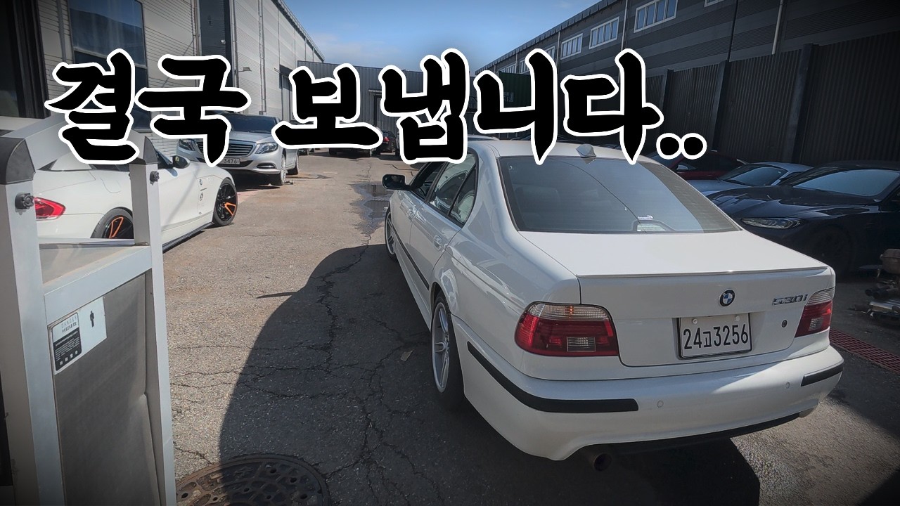 이 차를 팔아서 기블리를 살립니다 | BMW E39 530is 마지막 이야기