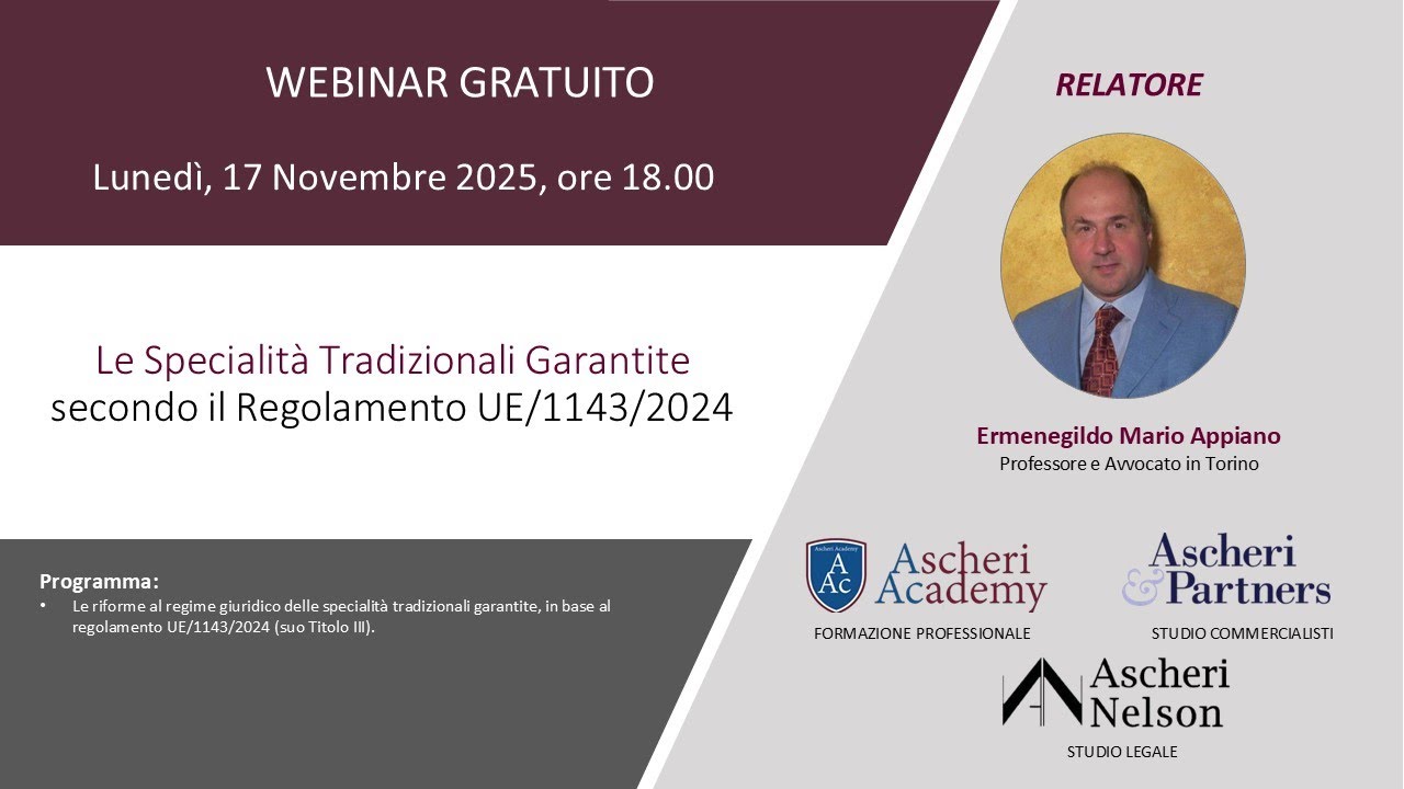 Le Specialità Tradizionali Garantitesecondo il Regolamento UE/1143/2024