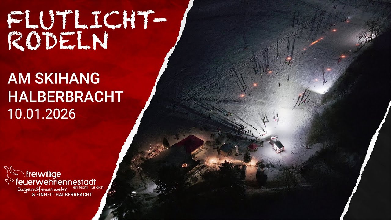 Flutlichtrodeln mit der Jugendfeuerwehr am 10.01.2026 in Halberbracht