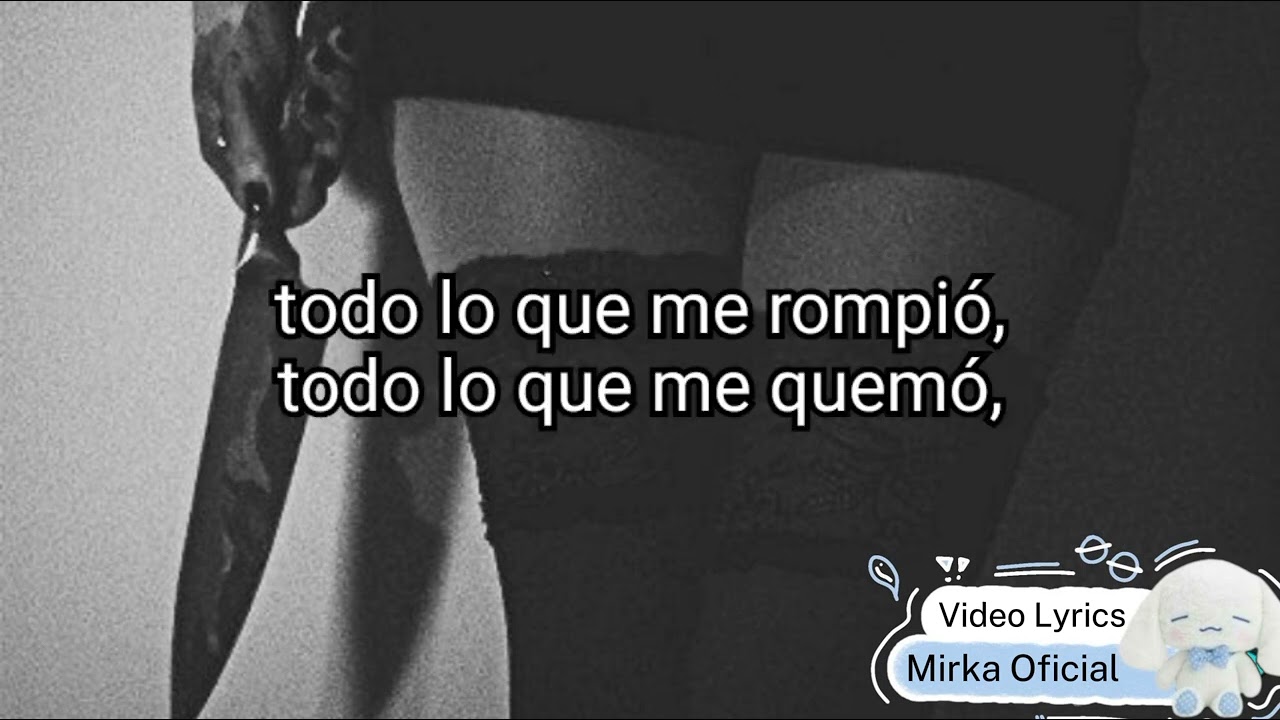 Sombras En Mi Alma - Letra {Mirka Oficial}