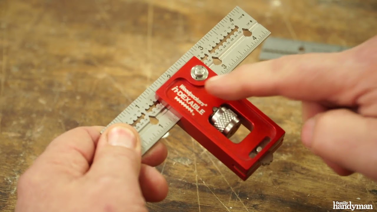 Family Handyman Approved: Woodpecker Indexable Squares