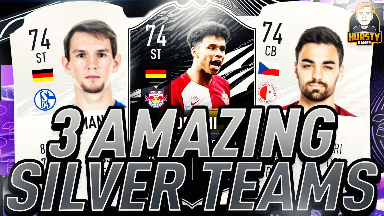 3 AMAZING SILVER TEAMS FOR FIFA 21 ULTIMATE TEAM!