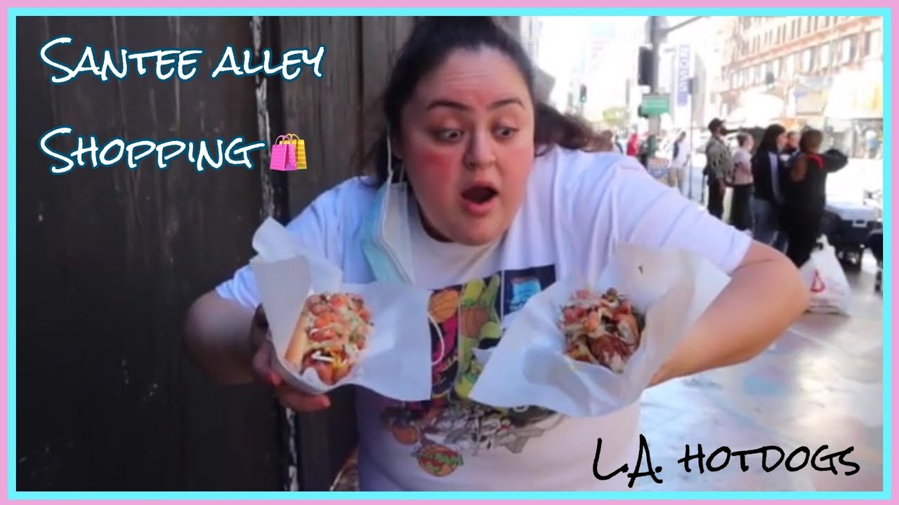 LA FASHION DISTRICT SHOPPING🛍| SANTEE ALLEY