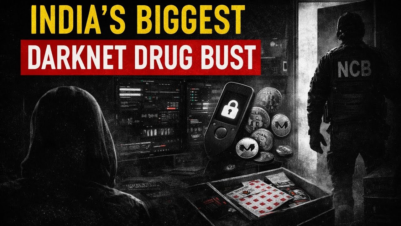 India’s Biggest Darknet Drug Bust|The Ketamelon Syndicate