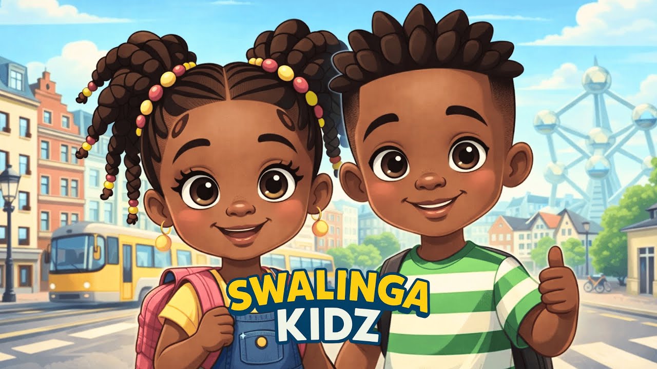Awa, Na-zali wapi ? | Lingala Kids Song | Swalinga Kidz