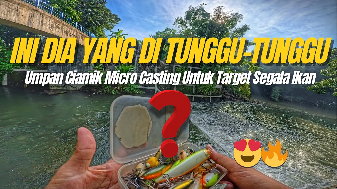 AHIRNYA RILIS JUGA😍🔥UMPAN CASTING TERBARU DARI GARNIS PANCING | AMIS HAMPALA & NEXT IKAN APALAGI YA😍