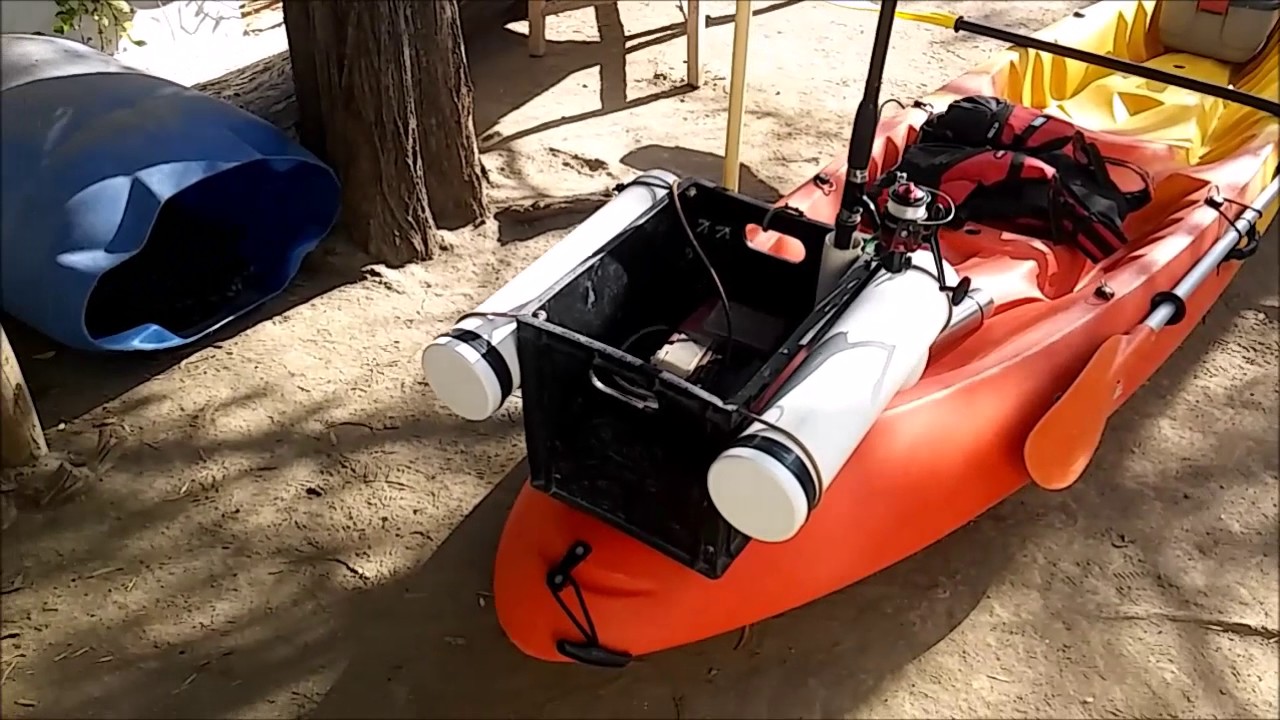 Equipando mi kayak.