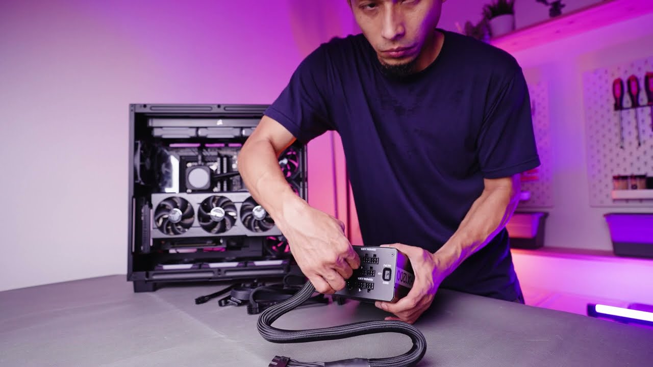 NZXT H9 BUILD | INTEL I9 13900K WITH RTX4080 | CORSAIR | LIANLI  BANGSAWAN BUILD.